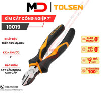 Kìm Cắt Công nghiệp 7" Tolsen 10019 - Hàng xuất khẩu Châu Âu dienmayvn