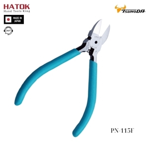 Kìm cắt nhựa lưỡi phẳng 115mm Tsunoda PN-115F