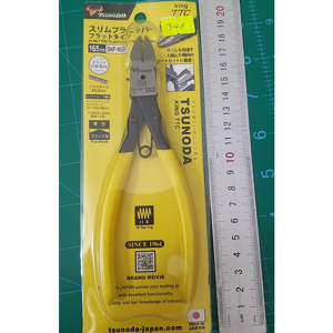 Kìm cắt nhựa mỏng lưỡi phẳng 165mm Tsunoda SNP-165F