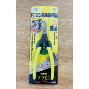 Kìm cắt nhựa mỏng lưỡi tròn 145mm Tsunoda SNP-145R