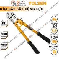 Kìm cắt sắt cộng lực thép hợp kim - Kềm cộng lực 12’’/300mm 10241 - cắt sắt, hàng rào – tay cầm chắc chắn an toàn TOLSEN