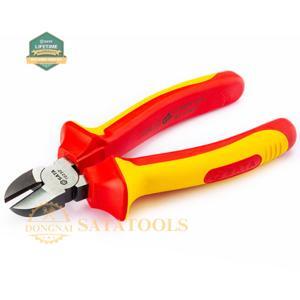 Kìm cắt thường cách điện Sata 70-233 - 7inch