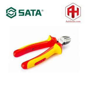 Kìm cắt thường cách điện Sata 70-233 - 7inch