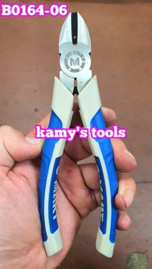 Kìm cắt trắng xanh C-Mart B0164-6