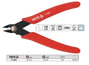Kìm cắt-tuốc dây điện Yato YT-2263