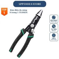 Kìm cắt tuốt dây điện đa năng 9 trong 1 Tuosen