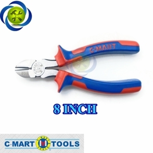 Kìm cắt xanh đỏ C-Mart B0163-8