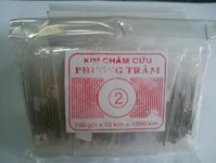 Kim châm cứu Phương Trâm INOX số 2