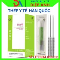 Kim châm cứu Thái Hòa hộp 500 kim đóng túi tiết kiệm.