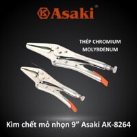 Kìm chết mỏ nhọn 9” Asaki AK-8264