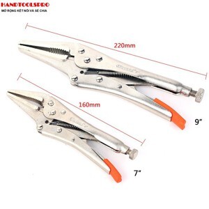 Kìm chết mũi nhọn Asaki AK-8264 - C2-9inch