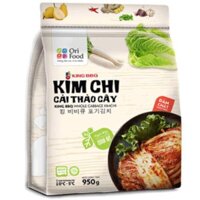 Kim Chi Cải Thảo Hàn Quốc (Cải thảo cây - Túi 950gr) 100% tươi sạch đảm bảo chất lượng vệ sinh an toàn thực phẩm