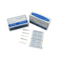 Kim chích máu, rạch mụn thâm, Greetmed Trung Quốc (Hộp=100 kim)