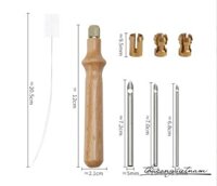 Kim chọc len/ bộ kim thêu nổi/ kim chọc len có thể điêu chỉnh, cố đính, thay kim