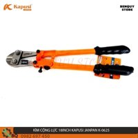 KÌM CỘNG LỰC 18INH/450MM KAPUSI JAPAN. KÌM (KỀM) CẮT SẮT ĐA NĂNG K-O625 CHÍNH HÃNG KAPUSI THƯƠNG HIỆU NHẬT BẢN