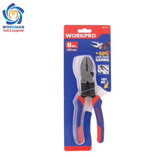 Kìm cộng lực đầu bằng 8 inch/200mm WORKPRO W031177