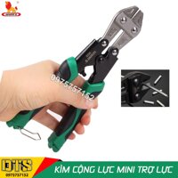 Kìm cộng lực mini trợ lực, kìm cắt sắt WYNNS 8 inch 210mm, cắt dây thép chuyên nghiệp, kềm cộng lực tay công nghiệp