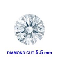 💥💥Kim Cương Nhân Tạo FASCINO GEMS Màu Trắng (MỆNH KIM) Dạng Tròn Cỡ 5.50 mm💥💥