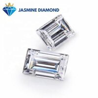 Kim cương nhân tạo Mỹ Moissanite giác cắt Baguette size tấm - 1.5x3