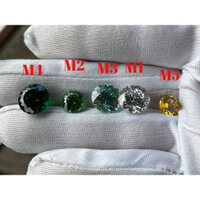 Kim cương nhân tạo siêu hiếm Bông cúc 128 giác cắt