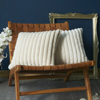 Kim Cương Nhung Ném Gối 30x50 45x45 50x50 Vỏ Gối Màu Trơn Trang Trí Sofa Nhà Đảng Mềm Vuông Gối