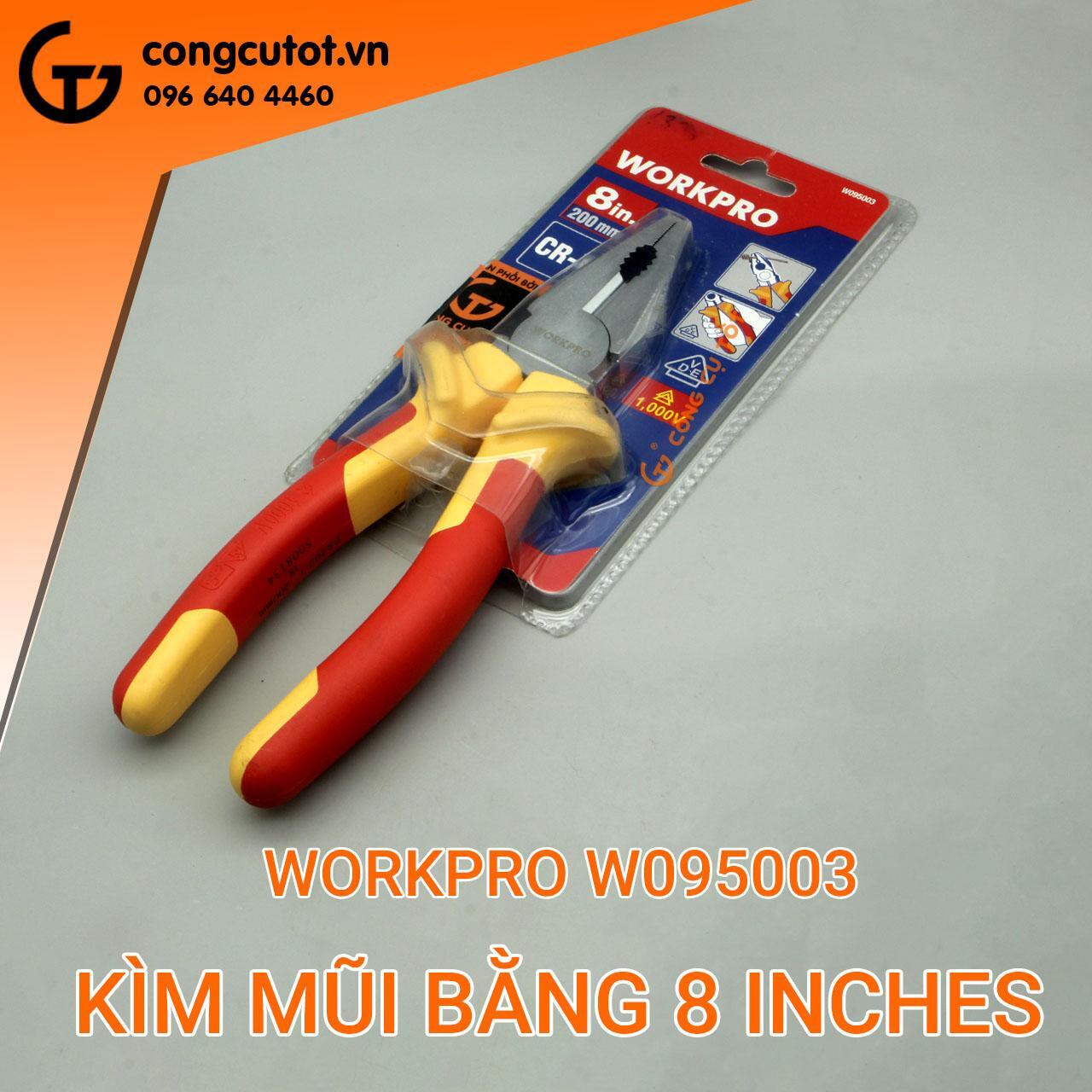 Kìm điện cách điện Workpro W095003