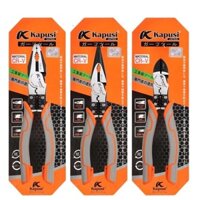 Kìm điện, Kìm cắt, kìm nhọn Kapusi Japan cỡ từ 7,5-8-8,5 inch,thép CR-V, BH 12 tháng Dụng cụ sửa chữa Tuấn Mã
