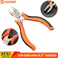 Kìm điện mini trợ lực HARDEN TOLSEN 4.5 inch/ 120mm thép cao cấp CR-V thiết kế công thái học lò xo kép - Tiêu chuẩn châu Âu kềm răng tổ hợp kềm mini kim dien kim mini