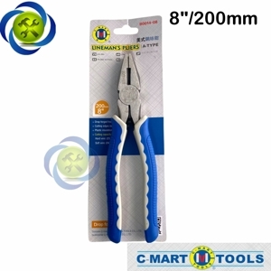 Kìm điện trắng xanh C-Mart B0014-8