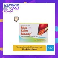 Kim Đởm Khang tăng cường sức khỏe gan mật, phòng ngừa các bệnh về gan mật, Hộp 30 viên