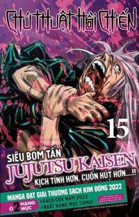 Kim Đồng - Chú thuật hồi chiến - Tập 15 Tặng Kèm Obi Và Thẻ Bo Góc Nhựa