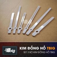 Kim đồng hồ treo tường bằng Mica giá rẻ - Trắng