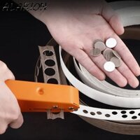 Kìm đục lỗ viền ALARION, 8MM 10MM 12MM 15MM Dụng cụ đục lỗ bằng da, Máy khoan hợp kim chế biến gỗ cầm tay Vít Thẻ góc tròn đục lỗ hàng ngày