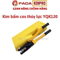 Kìm ép cos thủy lực YQK120-Phạm vi ép 10-120mm2-Bảo hành 6 tháng