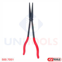 Kìm gắp dài mũi thẳng 270 mm KS Tools 500.7051
