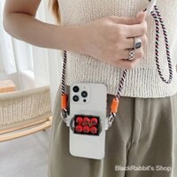 [Kìm] [Giao hàng siêu nhanh] Kẹp thắt lưng điện thoại di động trái cây hoạt hình cô gái dây đeo chéo kẹp Nhật Bản và Hàn Quốc Tik Tok thắt nơ điện thoại di động hoạt hình