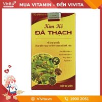 Kim Kê Đả Thạch Hỗ Trợ Điều Trị Sỏi Thận, Sỏi Tiết Niệu (Hộp 60 Viên)