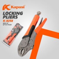 Kìm , kềm bấm chết Kapusi loại 10 inch mỏ cong giữ , kẹp , vặn ốc vít có vỉ hàng nhập