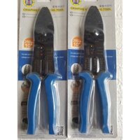 Kìm / Kềm cắt tuốt bấm cos dây điện C-Mart B0034-10