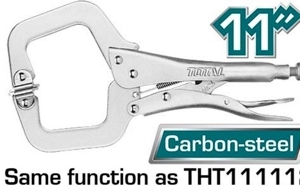 Kìm kẹp chìa khóa chữ C 11-inch Total THT111113