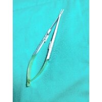 Kìm kẹp kim TC chuôi vàng xanh Pakistan loại đẹp xịn 14cm