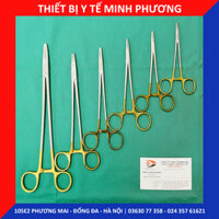 Kìm kẹp kim y tế chuôi vàng các size công nghệ Đức