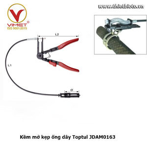 Kìm kẹp ống Toptul JDAM0163