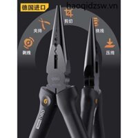 Kìm kim Seiko Đức Kìm thợ điện Kìm thép không gỉ đa chức năng chuyên dụng cấp công nghiệp 20cm Hộ gia đình lao động-Sa