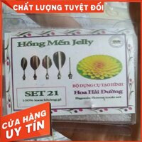 Kim làm thạch rau câu 3D Hoa hải đường