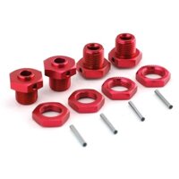 Kim Loại 17Mm Bánh Xe Lục Giác Hub Adapter Có Đai Ốc Cho Arrma 1 / 8 3S Typhon 1 / 10 Big Rock V3 RC Xe Nâng Cấp Phần Phụ Kiện Bộ