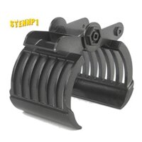 Kim Loại 570 Mô Phỏng Móng Vuốt Gripper Pickup Tay Cho HuiNa 570 1570 Máy Xúc Đồ Chơi 1 / 14 16 Kênh RC Xe Phần, Đen