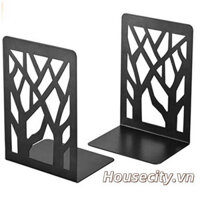 Kim Loại Bookends 2 Chiếc Màu Nguyên Chất Họa Tiết Rỗng Đầu Sách Hỗ Trợ Cho Kệ Để Bàn Giá Đỡ Sách - Hàng mới về