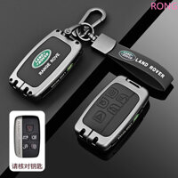 Kim Loại Chìa Khóa Xe Ô Tô Bao Da Cho Land Rover A9 Range Rover Sport Evoque Freelander 2 Xe Thông Minh Chìa Khóa Bao Fob Phụ Kiện