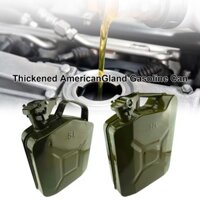 Kim Loại Jerry Can Xăng Hộp Đựng Lon Thép Tấm Lạnh Lưu Trữ Hộp Đựng Đồ Tự Động Cho Ô Tô Xe Tải Chống Rỉ Rò Rỉ luvn